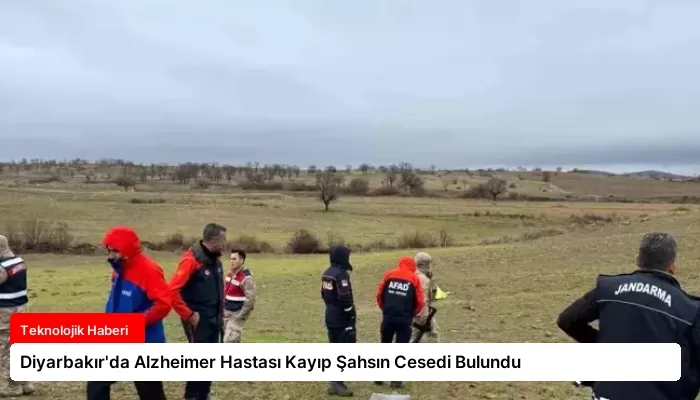 Diyarbakır’da Alzheimer Hastası Kayıp Şahsın Cesedi Bulundu