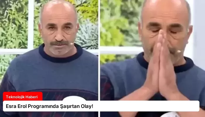 Esra Erol Programında Şaşırtan Olay!
