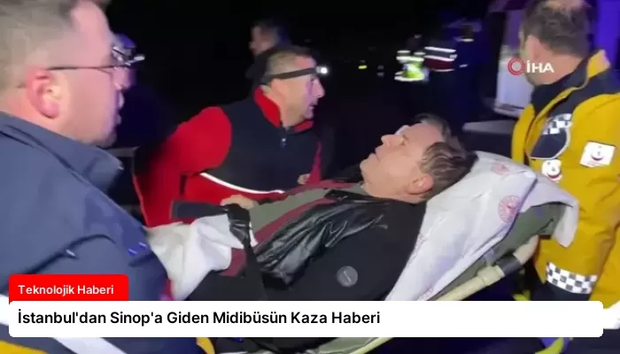 İstanbul’dan Sinop’a Giden Midibüsün Kaza Haberi