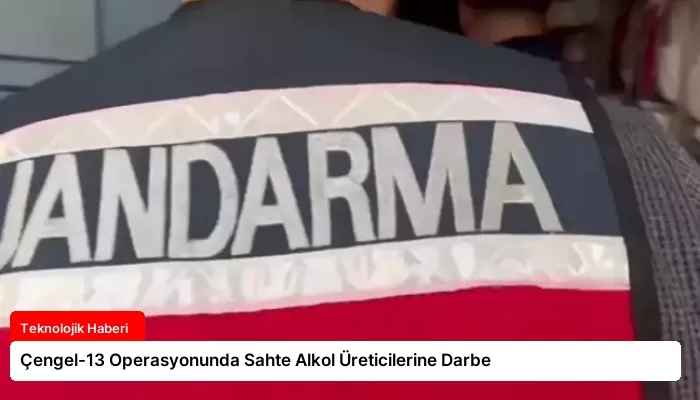 Çengel-13 Operasyonunda Sahte Alkol Üreticilerine Darbe