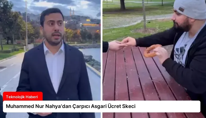 Muhammed Nur Nahya’dan Çarpıcı Asgari Ücret Skeci