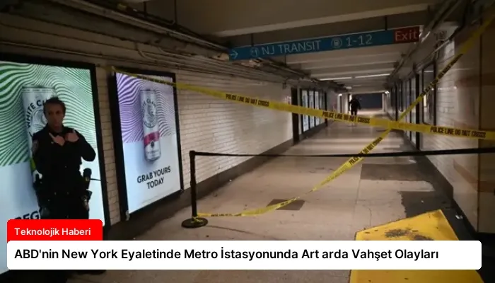 ABD’nin New York Eyaletinde Metro İstasyonunda Art arda Vahşet Olayları