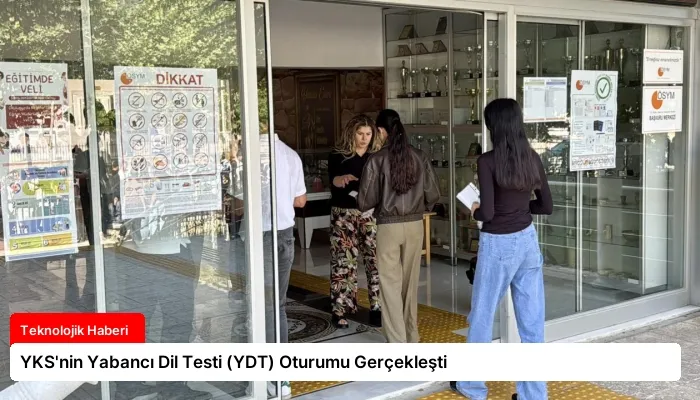 YKS’nin Yabancı Dil Testi (YDT) Oturumu Gerçekleşti