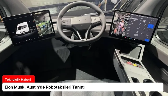 Elon Musk, Austin’de Robotaksileri Tanıttı