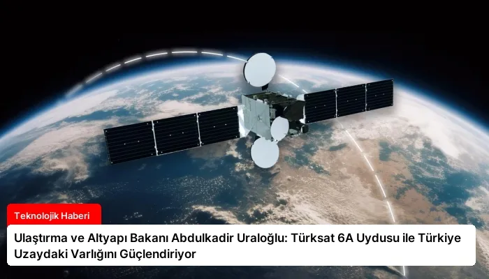 Ulaştırma ve Altyapı Bakanı Abdulkadir Uraloğlu: Türksat 6A Uydusu ile Türkiye Uzaydaki Varlığını Güçlendiriyor