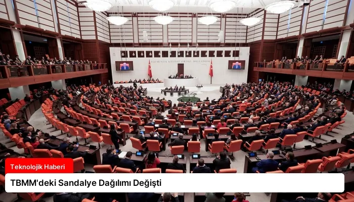 TBMM’deki Sandalye Dağılımı Değişti