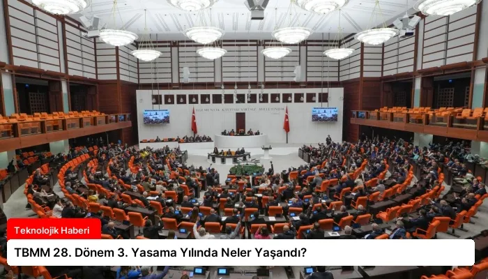 TBMM 28. Dönem 3. Yasama Yılında Neler Yaşandı?