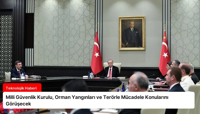 Milli Güvenlik Kurulu, Orman Yangınları ve Terörle Mücadele Konularını Görüşecek