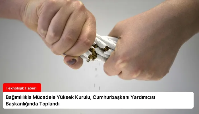 Bağımlılıkla Mücadele Yüksek Kurulu, Cumhurbaşkanı Yardımcısı Başkanlığında Toplandı