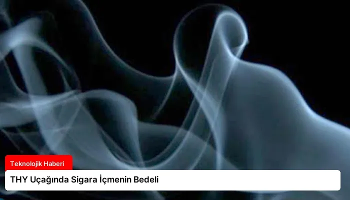 THY Uçağında Sigara İçmenin Bedeli