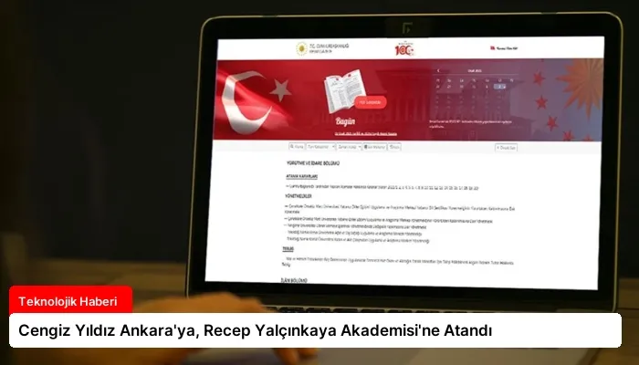 Cengiz Yıldız Ankara’ya, Recep Yalçınkaya Akademisi’ne Atandı
