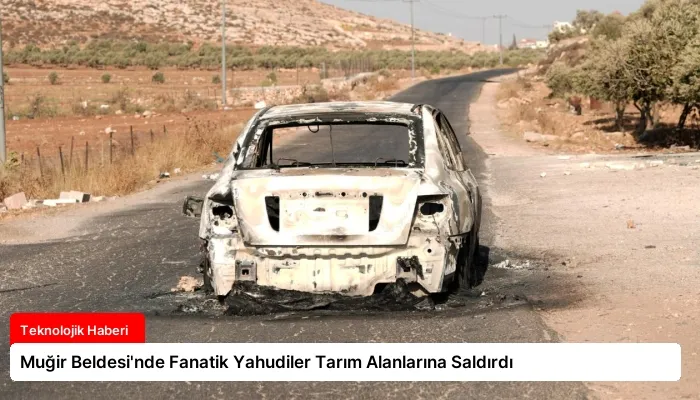 Muğir Beldesi’nde Fanatik Yahudiler Tarım Alanlarına Saldırdı