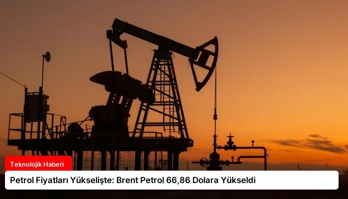 Petrol Fiyatları Yükselişte: Brent Petrol 66,86 Dolara Yükseldi