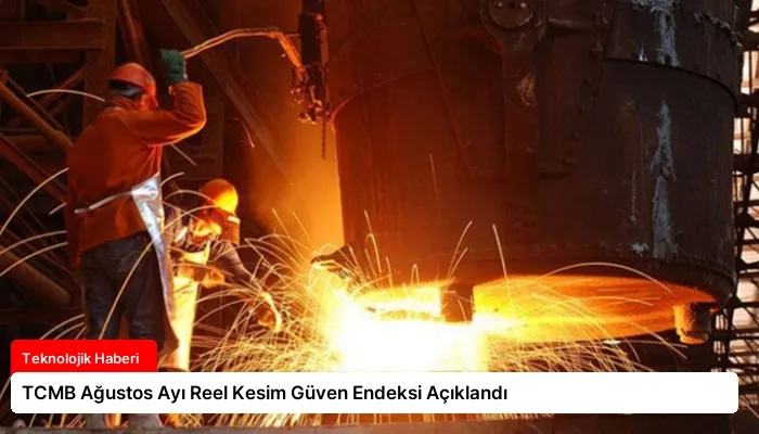 TCMB Ağustos Ayı Reel Kesim Güven Endeksi Açıklandı