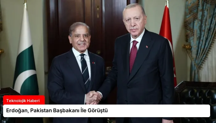 Erdoğan, Pakistan Başbakanı İle Görüştü