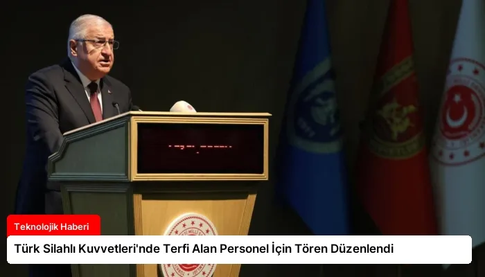 Türk Silahlı Kuvvetleri’nde Terfi Alan Personel İçin Tören Düzenlendi