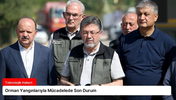 Orman Yangınlarıyla Mücadelede Son Durum