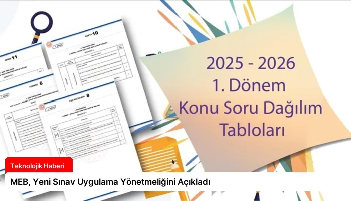 MEB, Yeni Sınav Uygulama Yönetmeliğini Açıkladı