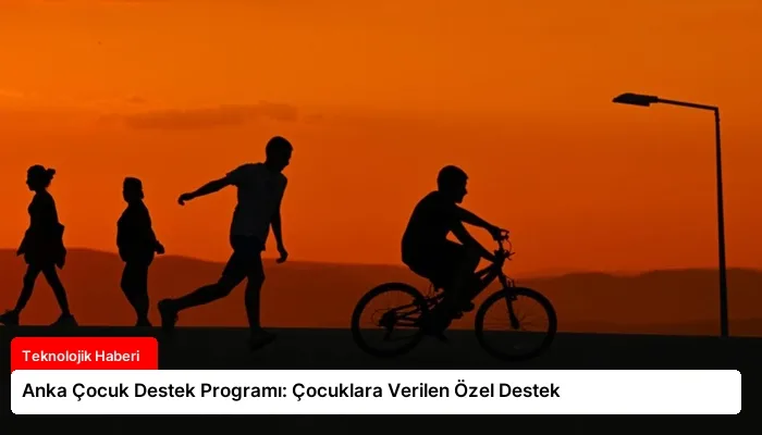 Anka Çocuk Destek Programı: Çocuklara Verilen Özel Destek