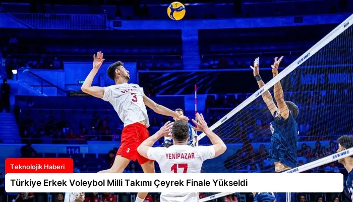 Türkiye Erkek Voleybol Milli Takımı Çeyrek Finale Yükseldi