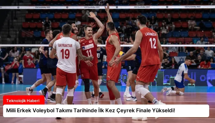 Milli Erkek Voleybol Takımı Tarihinde İlk Kez Çeyrek Finale Yükseldi!