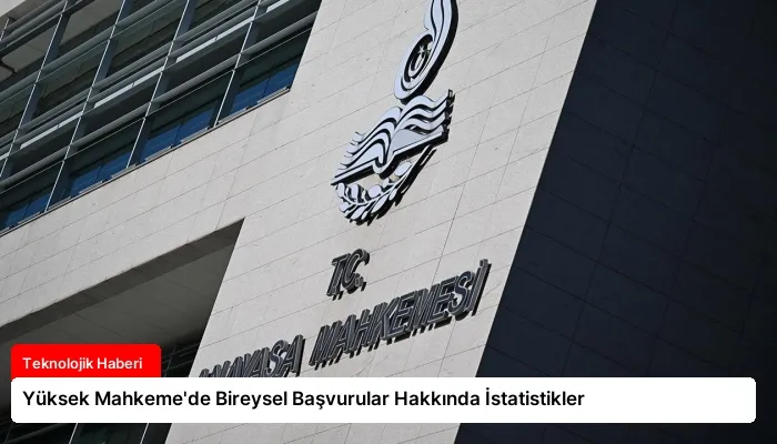 Yüksek Mahkeme’de Bireysel Başvurular Hakkında İstatistikler