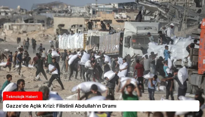 Gazze’de Açlık Krizi: Filistinli Abdullah’ın Dramı