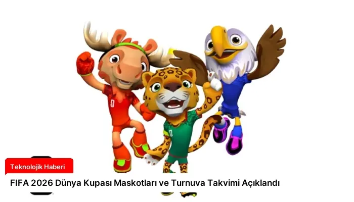 FIFA 2026 Dünya Kupası Maskotları ve Turnuva Takvimi Açıklandı
