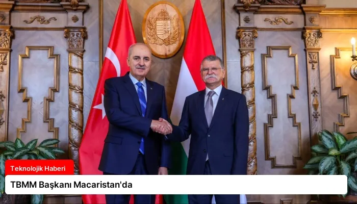 TBMM Başkanı Macaristan’da