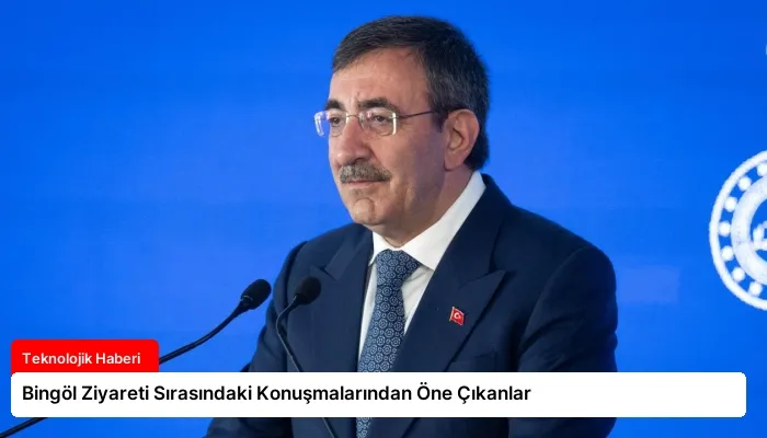 Bingöl Ziyareti Sırasındaki Konuşmalarından Öne Çıkanlar