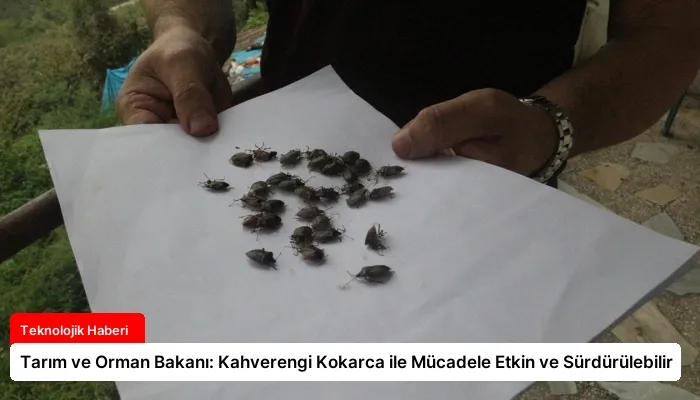 Tarım ve Orman Bakanı: Kahverengi Kokarca ile Mücadele Etkin ve Sürdürülebilir