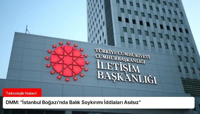 DMM: “İstanbul Boğazı’nda Balık Soykırımı İddiaları Asılsız”