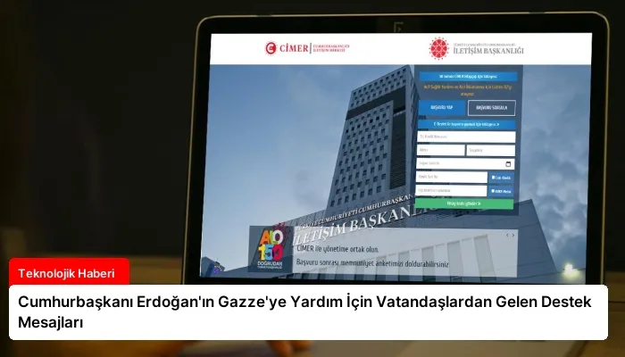 Cumhurbaşkanı Erdoğan’ın Gazze’ye Yardım İçin Vatandaşlardan Gelen Destek Mesajları