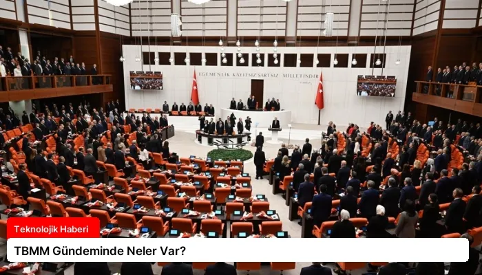 TBMM Gündeminde Neler Var?