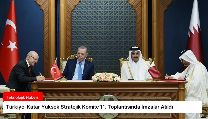 Türkiye-Katar Yüksek Stratejik Komite 11. Toplantısında İmzalar Atıldı
