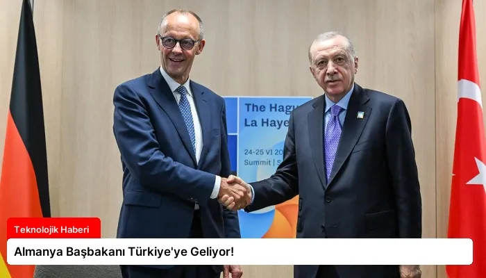 Almanya Başbakanı Türkiye’ye Geliyor!