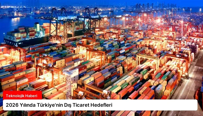 2026 Yılında Türkiye’nin Dış Ticaret Hedefleri