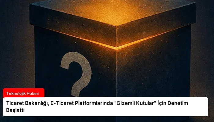 Ticaret Bakanlığı, E-Ticaret Platformlarında “Gizemli Kutular” İçin Denetim Başlattı