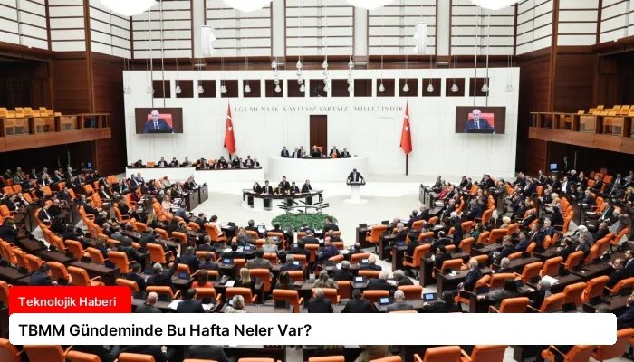 TBMM Gündeminde Bu Hafta Neler Var?