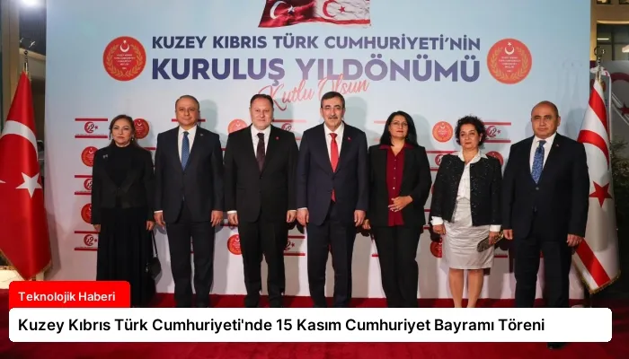 Kuzey Kıbrıs Türk Cumhuriyeti’nde 15 Kasım Cumhuriyet Bayramı Töreni