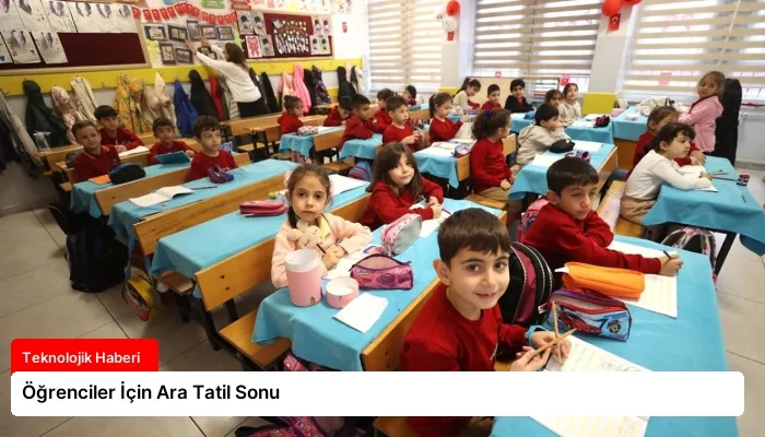 Öğrenciler İçin Ara Tatil Sonu