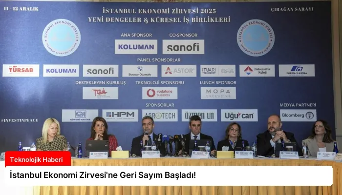 İstanbul Ekonomi Zirvesi’ne Geri Sayım Başladı!