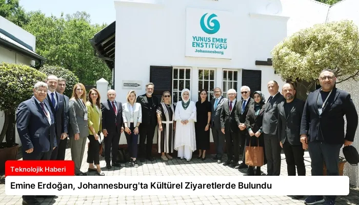 Emine Erdoğan, Johannesburg’ta Kültürel Ziyaretlerde Bulundu