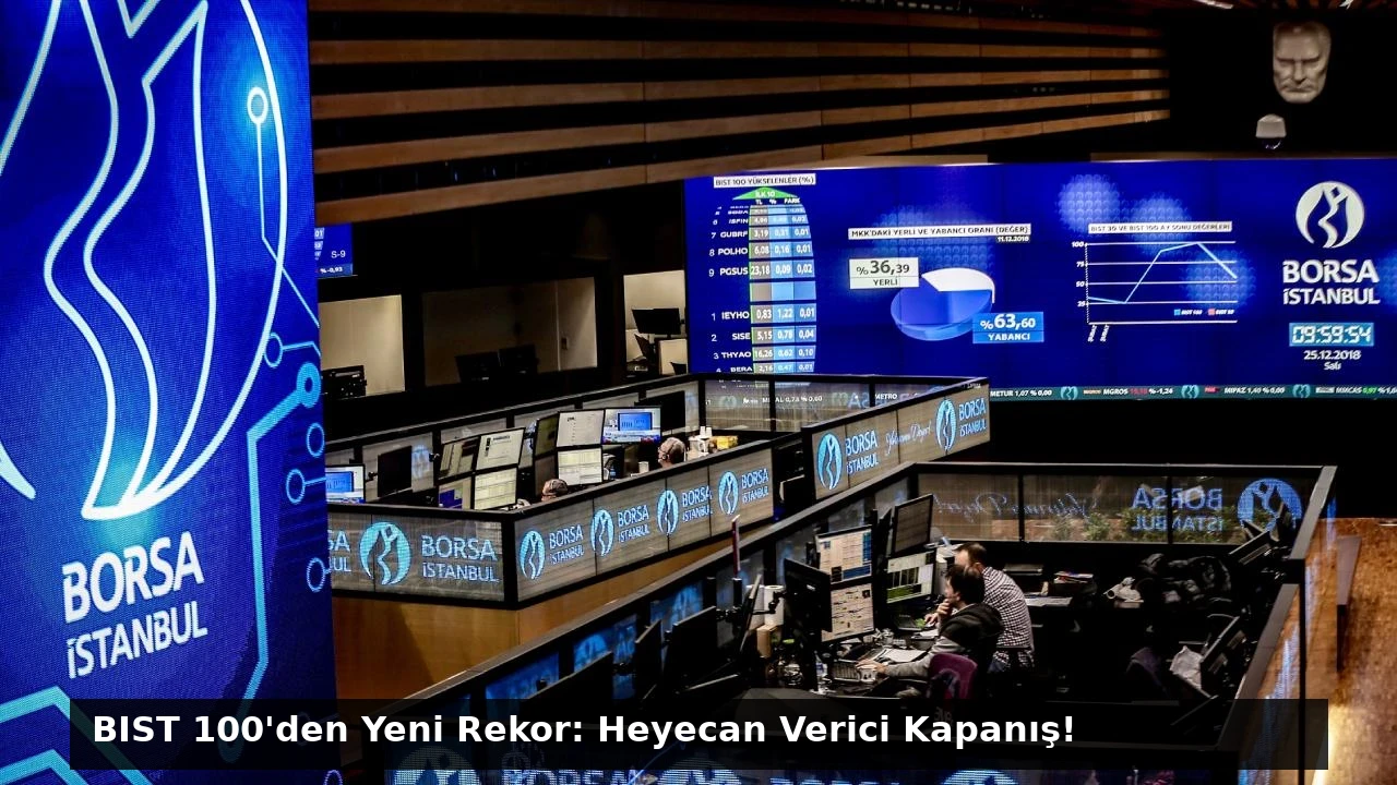 BIST 100’den Yeni Rekor: Heyecan Verici Kapanış!