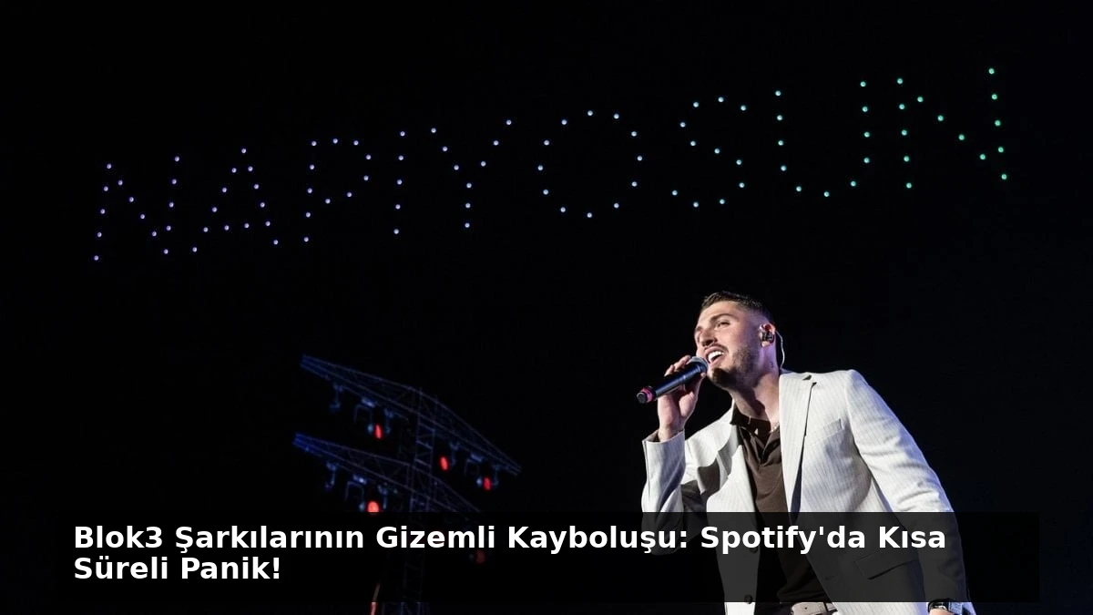 Blok3 Şarkılarının Gizemli Kayboluşu: Spotify’da Kısa Süreli Panik!