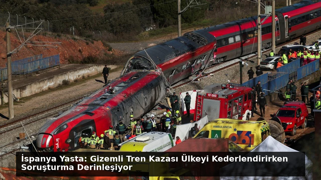İspanya Yasta: Gizemli Tren Kazası Ülkeyi Kederlendirirken Soruşturma Derinleşiyor