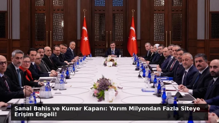 Sanal Bahis ve Kumar Kapanı: Yarım Milyondan Fazla Siteye Erişim Engeli!