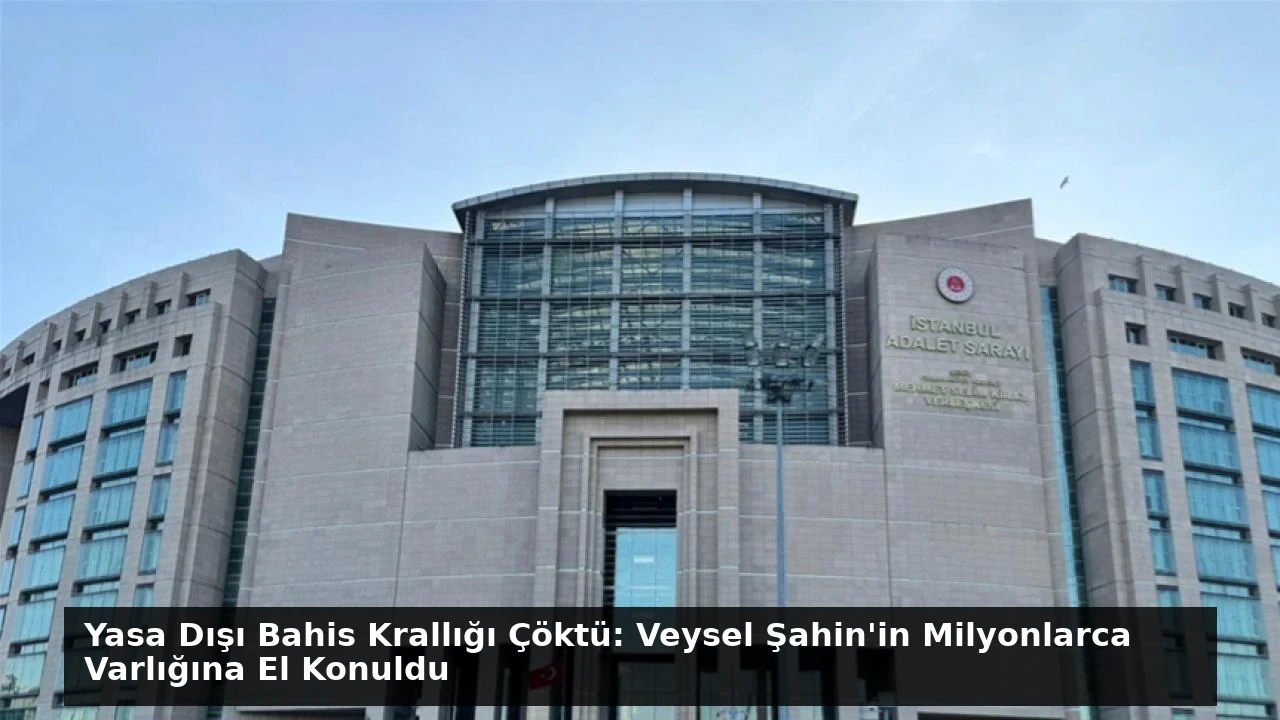 Yasa Dışı Bahis Krallığı Çöktü: Veysel Şahin’in Milyonlarca Varlığına El Konuldu