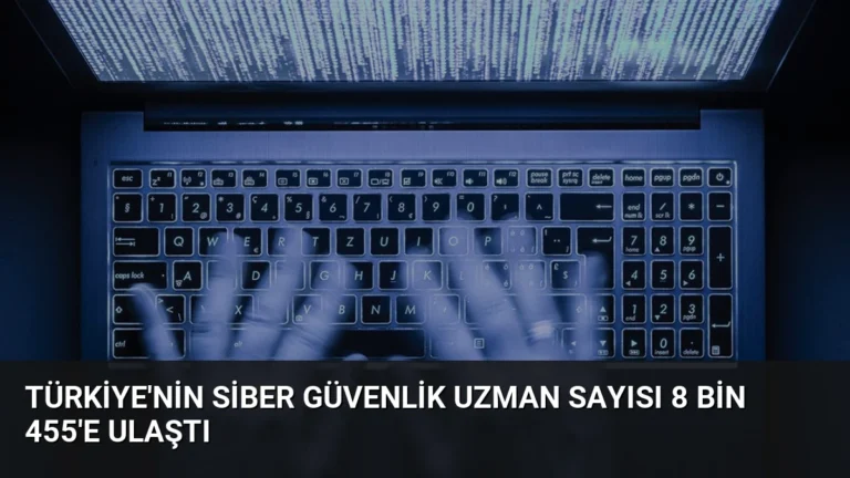 Türkiye’nin Siber Güvenlik Uzman Sayısı 8 Bin 455’e Ulaştı