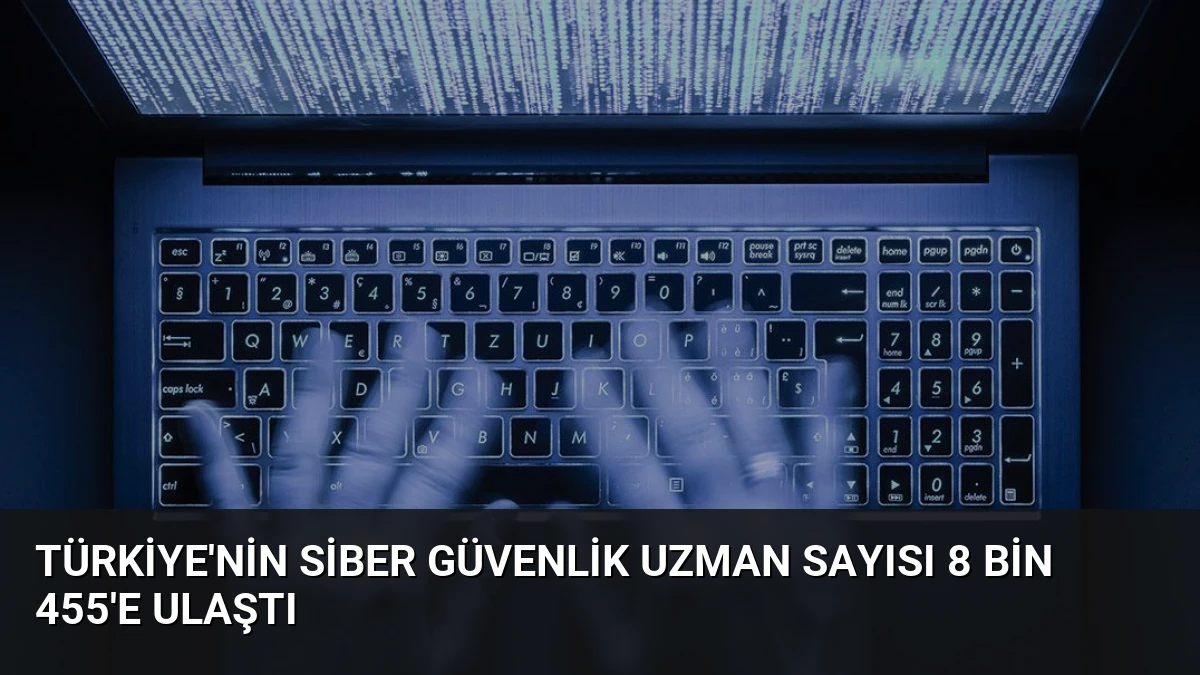 Türkiye’nin Siber Güvenlik Uzman Sayısı 8 Bin 455’e Ulaştı